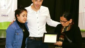 «No fue una gestión pública sino de la gente», dijo Cimolai en Centenario