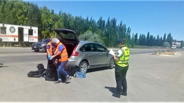 Secuestraron 170 kilos de carne vacuna ilegal en Cipolletti. (Foto gentileza)