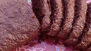 Budín navideño rico y saludable