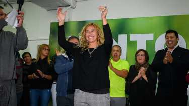 Larralde integra el proyecto político Juntos Somos Río Negro.