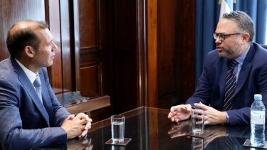 Gutiérrez anunció que se llegó a un acuerdo con Nación para reducir la alícuota de derechos de exportación que se aplicará al sector.