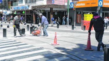 El DPA confirma que se debera realizar una obra de Cloaca en la Calle Mitre. Foto: Alfredo Leiva.-