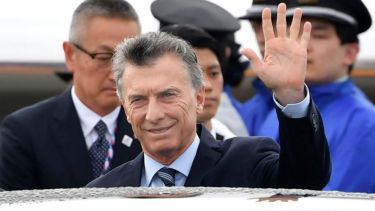 El expresidente Mauricio Macri viajó a Paraguay como presidente ejecutivo de la Fundación FIFA. Foto archivo. 
