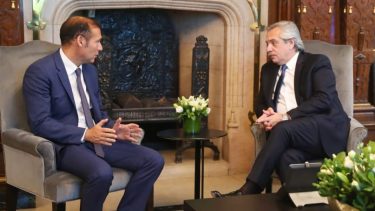 El gobernador Omar Gutiérrez habló en varias oportunidades con el presidente para plantearle la importancia de Vaca Muerta. Foto: archivo. 