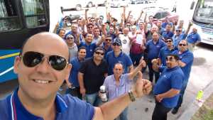 Hubo acuerdo y los colectivos en Roca vuelven a funcionar normalmente