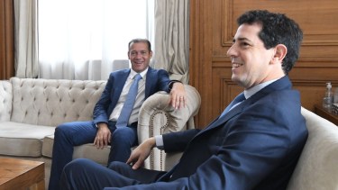 El gobernador estará junto a una veintena de sus pares en Casa Rosada. Foto: gentileza.