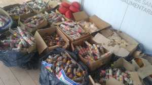 En un motorhome transportaba más de 700 kilos de salamines y quesos por la Ruta 151
