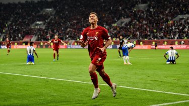 Firmino ingresó a los 84' y a los 90' lo liquidó. (Foto: @LFC)