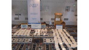 Ocho detenidos por intentar mandar cocaína en avión, desde Ezeiza a Holanda