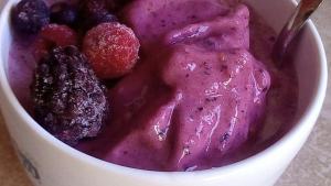 Un helado súper cremoso con sólo tres ingredientes