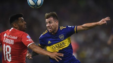  Boca e Independiente se enfrentan por la 17ma fecha de la Superliga. Foto: Alejandro Santa  /Télam.