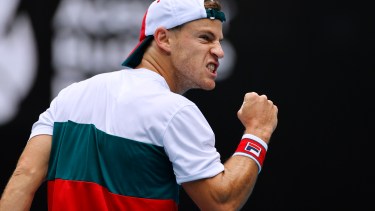 El Peque le ganó a Lajovic y se cruzará con el N°2 del mundo. (Foto: AP)