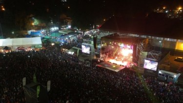 La Fiesta Nacional del Lúpulo se suele realizar en febrero en El Bolsón. Foto: archivo