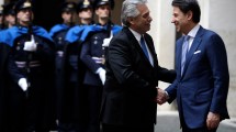 Imagen de Alberto Fernández se reunió con el primer ministro y con el Presidente de Italia