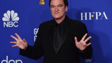 Quentin Tarantino, ganó por mejor guión. Foto: AP.