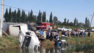 Murió la joven que había sido internada tras el accidente de la Ruta 151