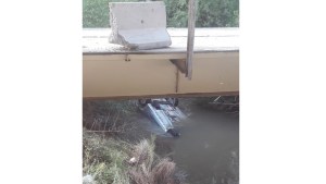 Godoy: se salvó de morir ahogado tras caer al canal con su vehículo