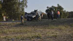 Una camioneta y un camión chocaron en Chimpay