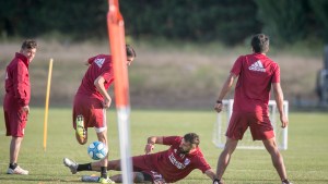 River en San Martín: Así fue el comienzo del séptimo día de pretemporada