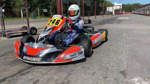 Karting: Bautista Lorhmann probó en Buenos Aires