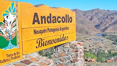 Andacollo registró su primer caso positivo en noviembre del año pasado. (Gentileza).-