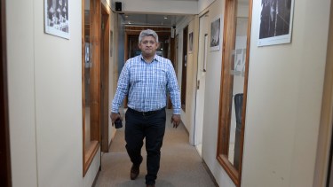 Alejandro Pozas puja por ser el próximo presidente de la Cooperativa de Electricidad Bariloche. Archivo