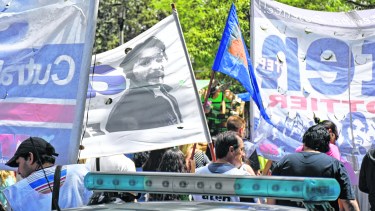 El gremio de los maestros estaba en conflicto con el gobierno antes de que se desatara la crisis. Foto: Archivo
