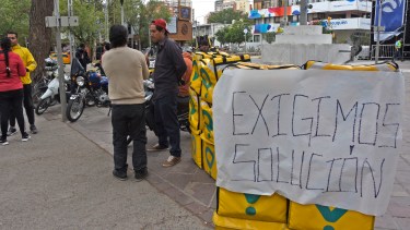 Los trabajadores de Glovo reclaman mejores condiciones laborales por lo que mañana harán paro. Archivo Foto: Juan Thomes
