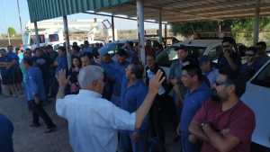 Petroleros lanzó un paro por 24 horas en cuatro bloques de Río Negro