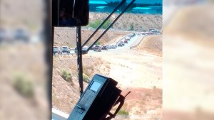 Vecinos de una toma sin agua no obtuvieron respuestas y volvieron a cortar la Ruta 7