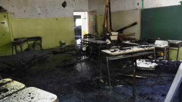 El incendio se habría iniciado por un cortocircuito, aunque debe ser confirmado por los peritos. (Juan Thomes).-