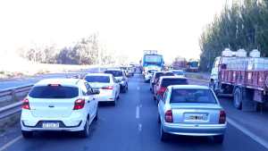 Levantaron el corte de la Ruta 7 en Centenario