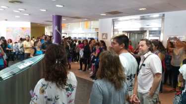 ATEN convocó a una protestar al CPE por la falta de espacio en los jardines de infantes. (Gentileza).-
