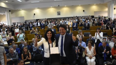 El 10 de diciembre asumió el intendente Mariano Gaido e inaugurará las sesiones del Deliberante el 15 de febrero. Foto Florencia Salto