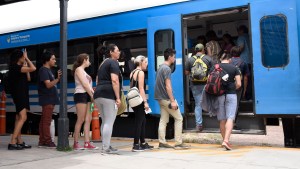El Tren del Valle incrementó la cantidad de pasajeros