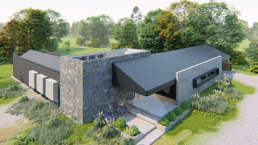 Video y 17 imágenes de una casa cipoleña que impacta por su diseño y arquitectura
