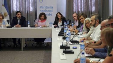 La paritaria nacional docente, es clave para definir el inicio de clases. Foto archivo. 