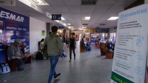 Trabajadores de la terminal de ómnibus de Bariloche reclaman insumos