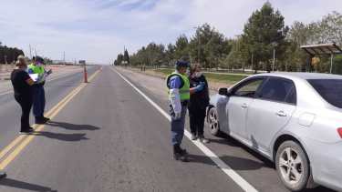 Se intensificarán los controles de tránsito para evitar la circulación innecesaria. Foto: Archivo. 