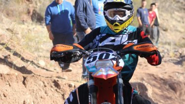 Ezequiel Peska es el presidente de la Asociación Pilotos de Enduro (APE). Gentileza.