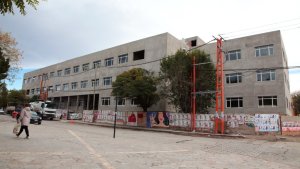 Coronavirus: piden que se inaugure la ampliación del hospital de Zapala