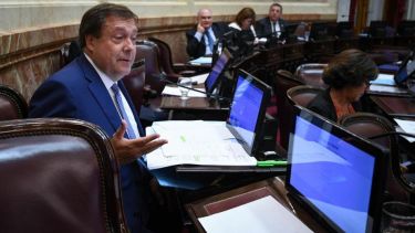 La iniciativa del gobernador fue elevada hoy. Foto: gentileza.- 