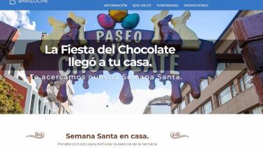 Bariloche presentó su "landing page" que ofrece un abanico de opciones para disfrutar de la ciudad desde casa. 