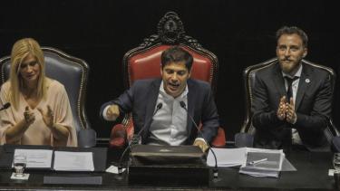 El gobernador de Buenos Aires, Axel Kicillof, pidió que su provincia sea considerada petrolera en el apertura de sesiones de apertura de sesiones ordinarias de la Legislatura.