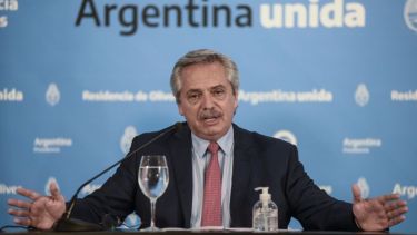 El presidente Alberto Fernández anuncia el nuevo Procrear, en medio de la emergencia sanitaria. 