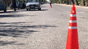 Coronavirus: controlan la circulación de personas en Huergo