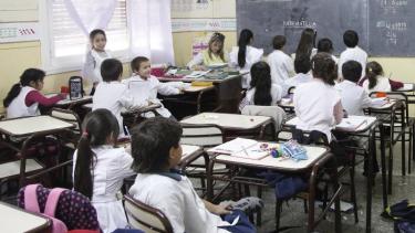 El gobierno anunció el regreso a las aulas para la semana que viene. Florencia Salto 