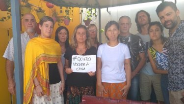 Hay cientos de argentinos varados en India, Nepal, y Tailandia. Foto: gentileza