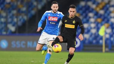 Lautaro Martínez, titular en el Inter.