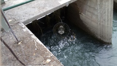Una niña que se estaba ahogando en un canal cerca de la Ruta 22 en Senillosa fue rescata por la Policía de Neuquén. (Foto: Gentileza).